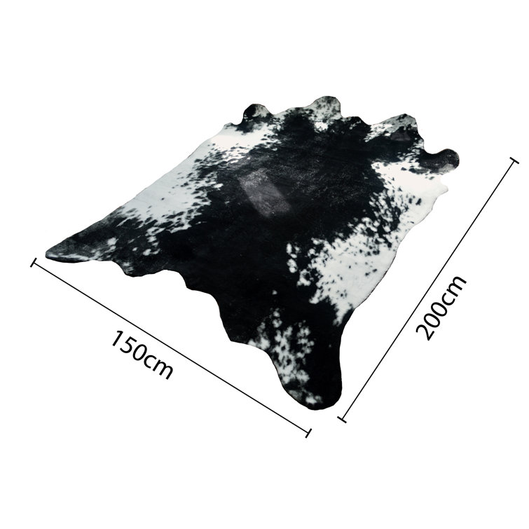 Gracie Oaks Large Faux Cowhide Rug Wayfair.co.uk